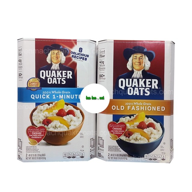 yến mạch giảm cân quaker oats