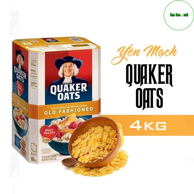 ngũ cốc ăn sáng yến mạch quaker oats