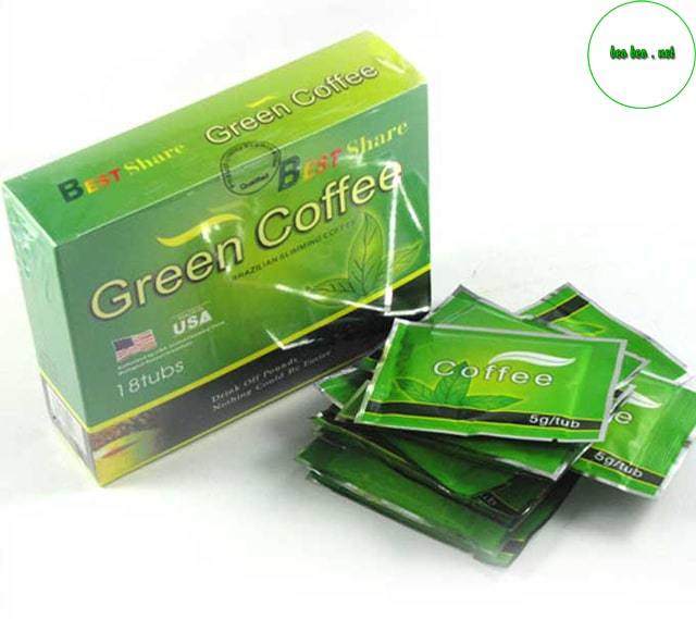 có nên dùng trà giảm cân green coffee