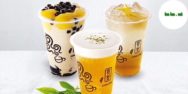 Menu trà sữa Gong Cha và các chi nhánh Gong Cha toàn quốc